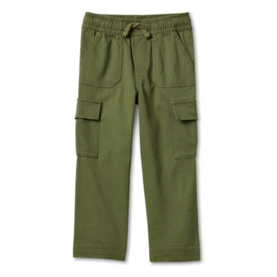 Okie Dokie Toddler & Little Boys Straight Cargo Pant