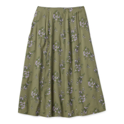 Thereabouts Little & Big Girls Midi A-Line Skirt