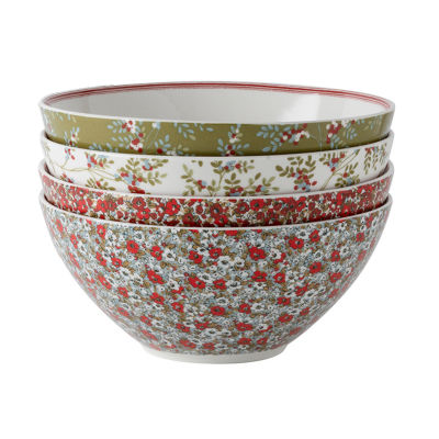 Laura Ashley  4-pc. Porcelain Salad Bowl Set - Stockbridge Collectables