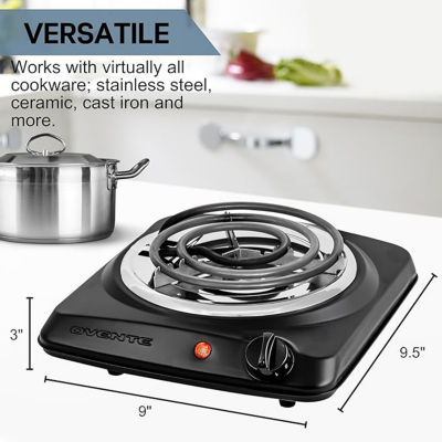 Ovente Single Coil Electric Burner