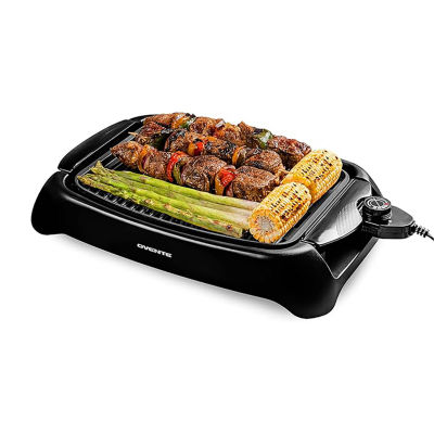 Ovente 13x10 Premium Non-Stick Electric Grill