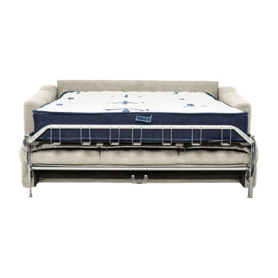 Stearns & Foster® Luca 83" Queen Sleeper Sofa with 8" Pocket Coil Mattress