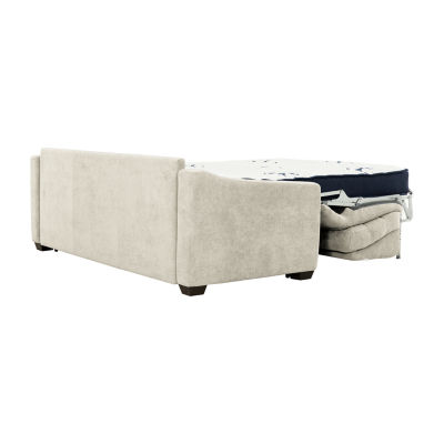 Stearns & Foster® Luca 83" Queen Sleeper Sofa with 8" Pocket Coil Mattress