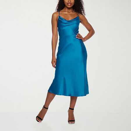 B. Smart Womens Sleeveless Midi Bodycon Dress Juniors