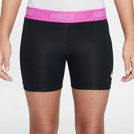 Nike Big Kid Girls Bike Short, Medium, Black
