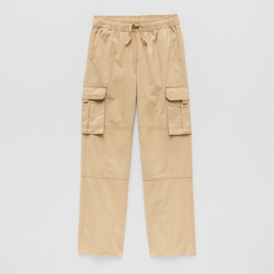 Thereabouts Pull-On Little & Big Kid Boys Adjustable Waist Straight Cargo Pant