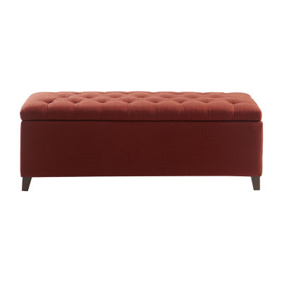 Madison Park Sasha Tufted Top Storage Bench