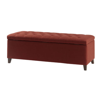Madison Park Sasha Tufted Top Storage Bench
