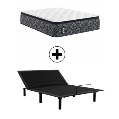 The Serta Perfect Sleeper Mondale 14" Medium Pillow Top - Mattress + Adjustable Base