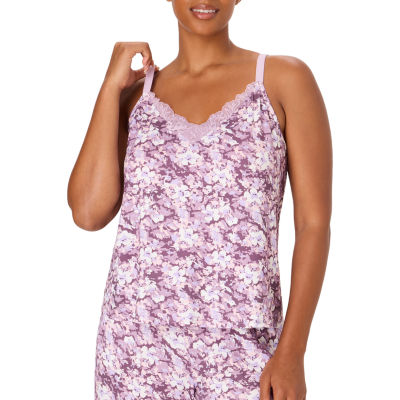 Bali Breathe Womens V Neck Sleeveless Pajama Top