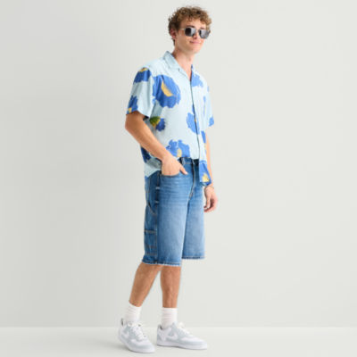 Arizona Baggy Fit Mens 12" Denim Short
