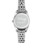 Disney Status Womens Mickey Mouse Silver-Tone Metal Bracelet Watch