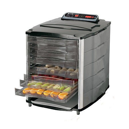 Weston 10 Tray Digital Dehydrator, One Size, Silver