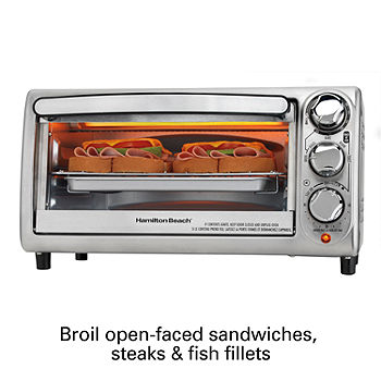 New! Hamilton Beach Toaster Oven, Convection Oven, Electric, Stainless –  Jmarketonline