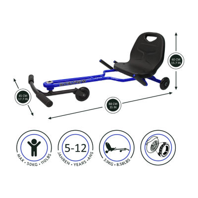 509 Landshark Kids Crew Ride-On : Blue Unisex Tricycle
