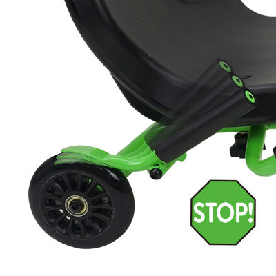 509 Landshark Kids Crew Ride-On: Green Tricycle