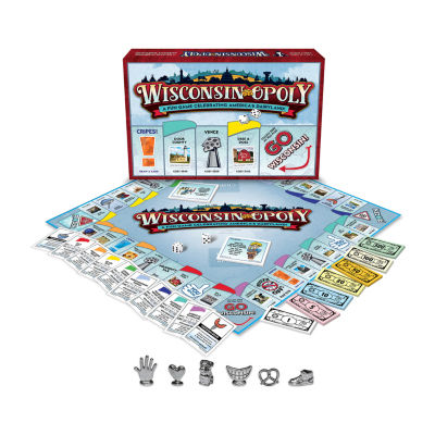 Late For The Sky WisconsinOpoly Classic Board Game Board Game JCPenney