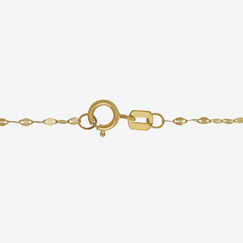 Womens 17 inch 14K Gold Link Necklace | One Size | Necklaces + Pendants Link Necklaces | Holiday Gifts | Christmas Gifts | Gifts for Her