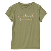 Nike 3BRAND by Russell Wilson Big Girls 7-16 Short Sleeve Level Up Boxy T-Shirt - L