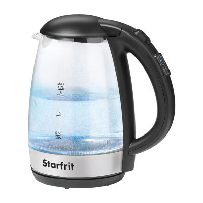 Starfrit 1.7L Glass Electric Kettle with Variable Temperature Control