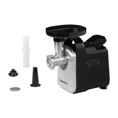 Starfrit Stainless Steel Electric Meat Grinder SRFT024708, Color Black