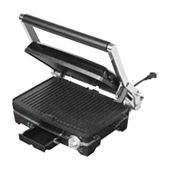 Total Chef 4-in-1 Waffle Maker, Indoor Grill, Sandwich Maker, Panini Press, Electric  Griddle, Toaster, Removable Non-Stick Cast Iron Plates, Perfect for Grilled  Cheese, Breakfast, Omelets 
