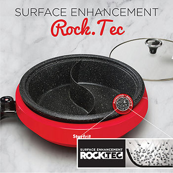 Starfrit - The Rock, Multi-casserole électrique. Colour: red