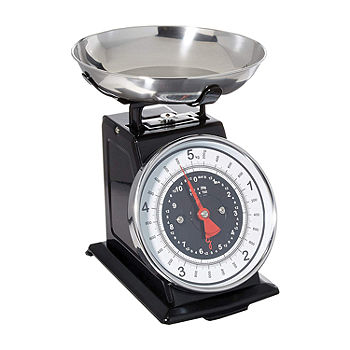 Escali Mercado 11-Pound Capacity Dial Scale with Stainless Steel Bowl