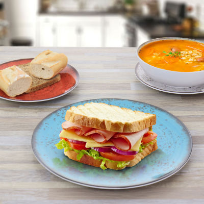 Elama Pryce 12-pc. Melamine Dinnerware Set