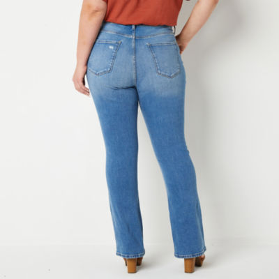 a.n.a-Plus Womens High Rise Vintage Bootcut Jean