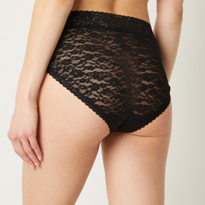 Ambrielle Everyday Lace High Cut Panty