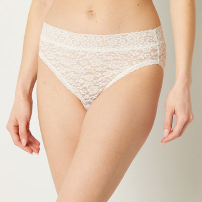 Ambrielle Everyday Lace High Cut Panty