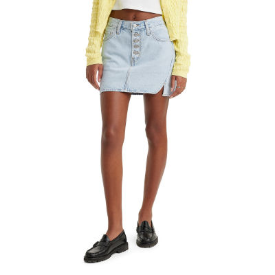 Levis denim hotsell skirt yellow