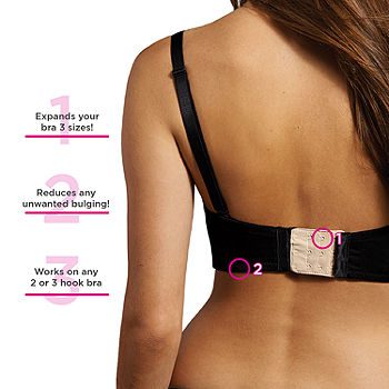 Convert most 2 hook bras to be low back with the Low Back Bra Extender
