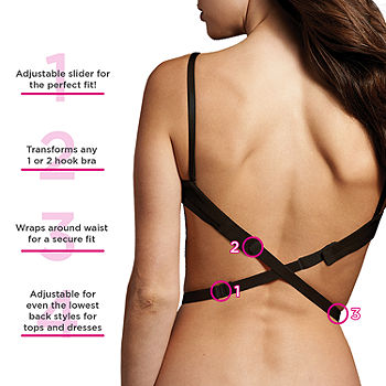 Low Back Bra Strap Converter FULLY ADJUSTABLE Black, White, Nude