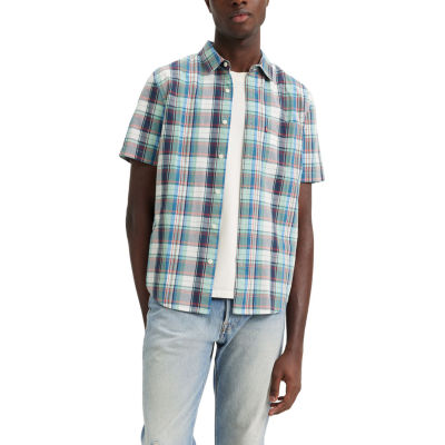 Levi's® Mens Classic Fit Short Sleeve Button-Down Shirt