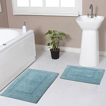 HOME WEAVERS INC Radiant Collection 100% Cotton Bath Rugs Set