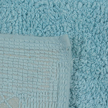 Classy 3-Pc. Bath Mat Set by Home Weavers Inc in Grey (Size 4 Rug Set)
