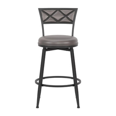 Hillsdale House Dunlap Swivel Counter Height Stool, Color Black JCPenney