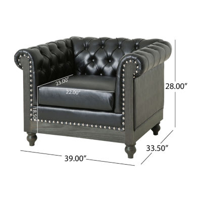 Castalia Tufted Club Chair