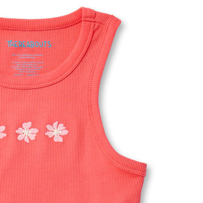 Thereabouts Little & Big Girls Scoop Neck Tank Top