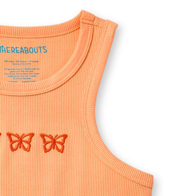 Thereabouts Little & Big Girls Scoop Neck Tank Top