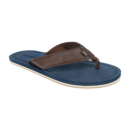 Dockers Mens Flip-Flops, X-large, Gray