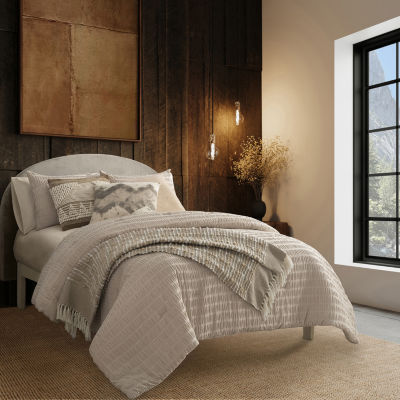 Indigo Road by Egypt Sherrod Noriah Ruched Stripe 3-pc. Lightweight Comforter Set