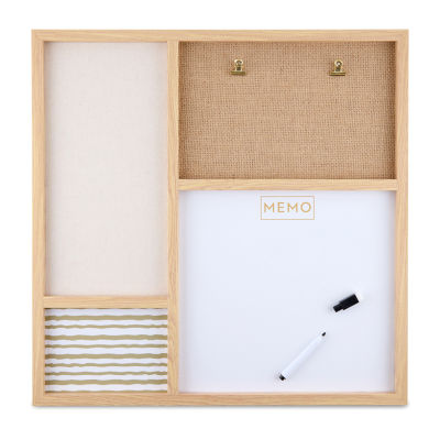 Pink Sky Wall Memo With 2 Push Pins And 2 Memo Clips Dry-Erase Board