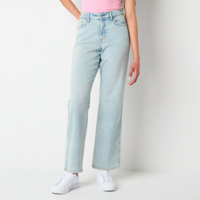 Arizona Juniors Womens High Rise Curvy Fit Jean