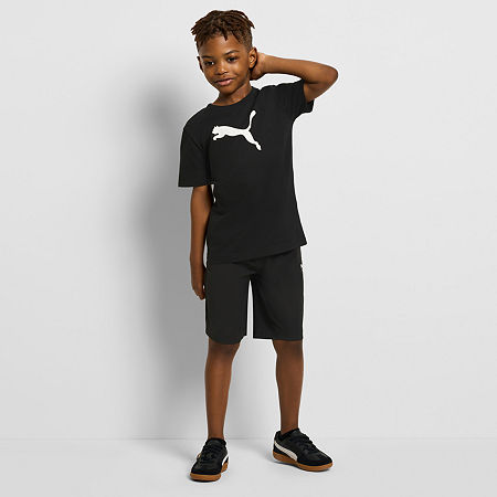 PUMA Little Boys 2-pc. Short Set, 6, Black