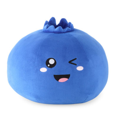 Forever 21 Blueberry Round Throw Pillow