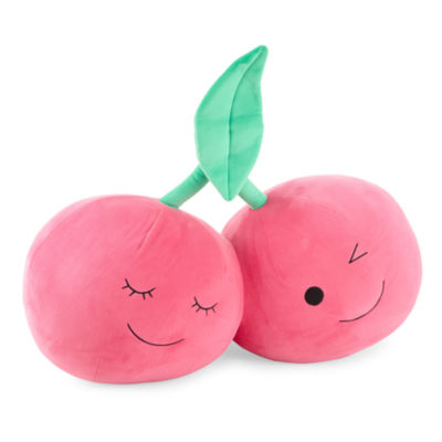 Fruit of the Loom Cherry Throw Pillow