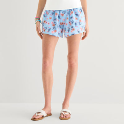 Stitch Boxer Short Womens Juniors Pull-On Short